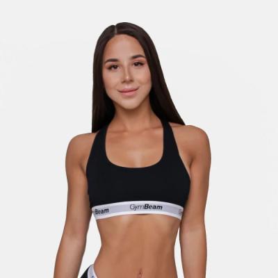 GymBeam Podprsenka Bralette Black  SS