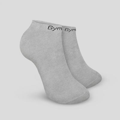 GymBeam Ponožky Ankle Socks 3Pack Grey  L/XL