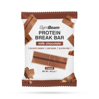 GymBeam Protein Break Bar 3pack 14 x 64,5 g