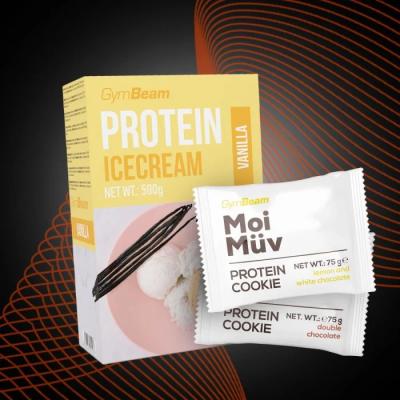 GymBeam Proteínová zmrzlina Protein Ice Cream 500 g čokoláda