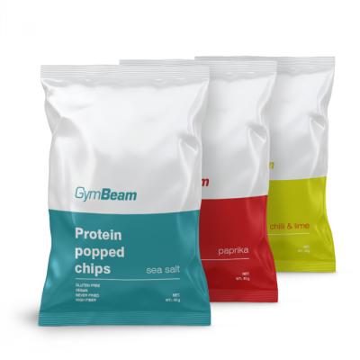 GymBeam Proteínové čipsy 10 x 40 g paprika