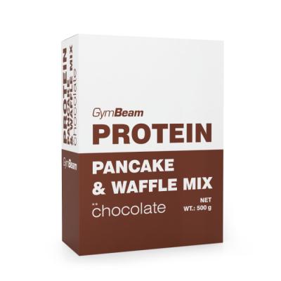 GymBeam Proteínové palacinky Pancake & Waffle Mix 500 g čučoriedky