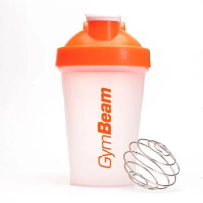 GymBeam Šejker Blend Bottle priesvitno-oranžový 400 ml