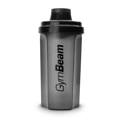 GymBeam Šejker čierny Transparent Black 700 ml