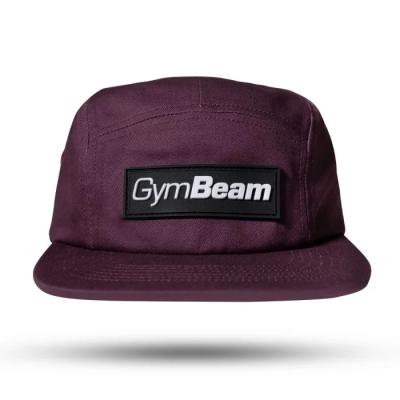 GymBeam Šiltovka 5Panel cap Eggplant