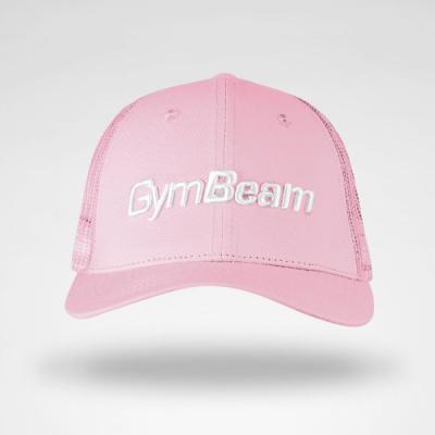 GymBeam Šiltovka Mesh Panel Cap Baby Pink  uni