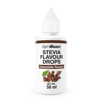GymBeam Stevia Flavour Drops čokoláda