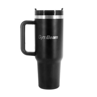 GymBeam Termohrnček 1,2 l Black