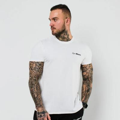 GymBeam Tričko Basic White L
