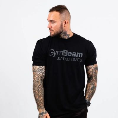 GymBeam Tričko Beyond Limits Black  MM