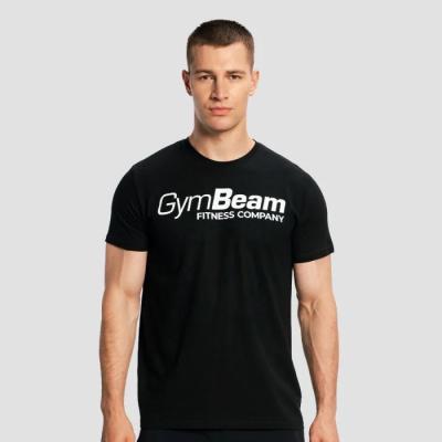 GymBeam Tričko Fitness Black L
