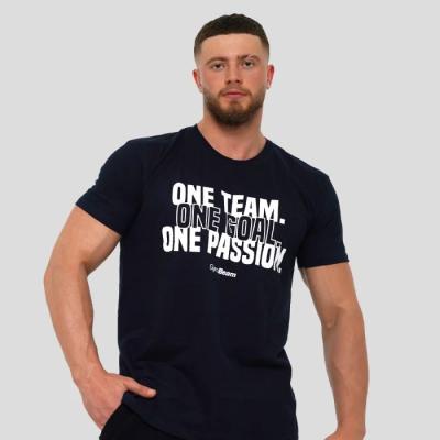 GymBeam Tričko One Team Navy XXLXXL