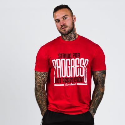 GymBeam Tričko Progress Red S