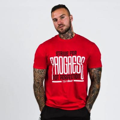GymBeam Tričko Progress Red  XXL