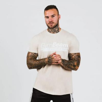 Gymbeam Tričko Stay Strong Sand XXL