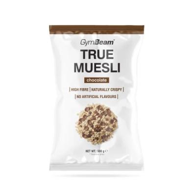 GymBeam True Muesli čokoláda