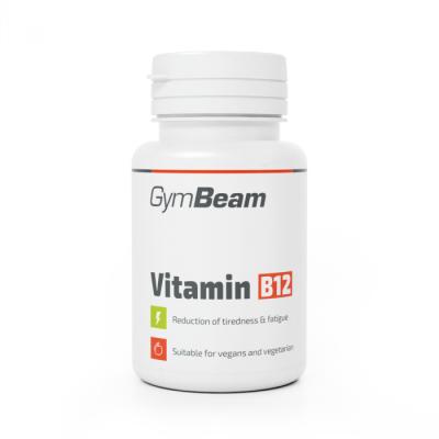 GymBeam Vitamín B12 90 tab. bez príchute