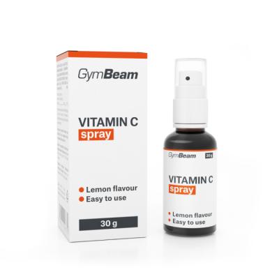 GymBeam Vitamín C v spreji 30 g citrón