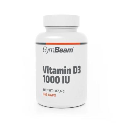 GymBeam Vitamín D3 1000 IU