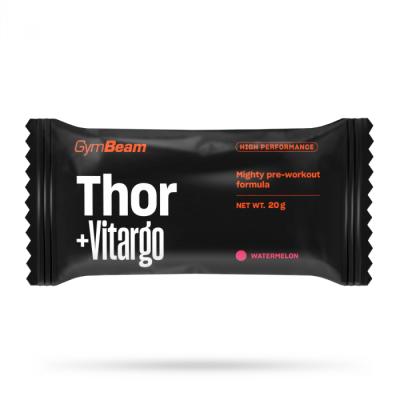 GymBeam Vzorka predtréningový stimulant Thor Fuel + Vitargo 20 g citrón limetka