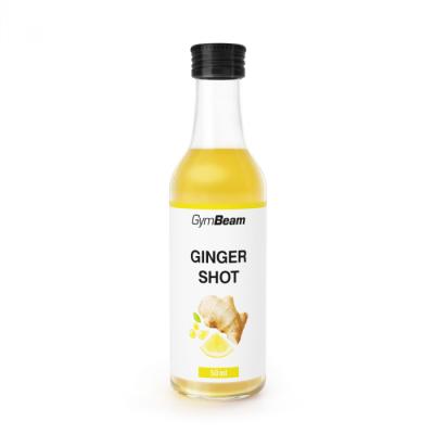 GymBeam Zázvorový shot 50 ml bez príchute