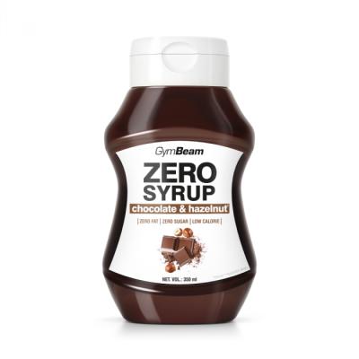 GymBeam ZERO SIRUP čokoláda a lieskový oriešok 350 ml lieskový orech čokoláda