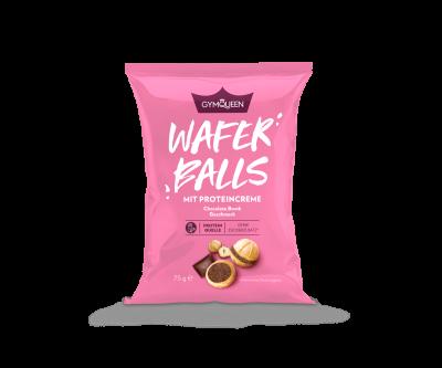 GYMQUEEN Protein Wafer Balls 75 g vanilla bomb