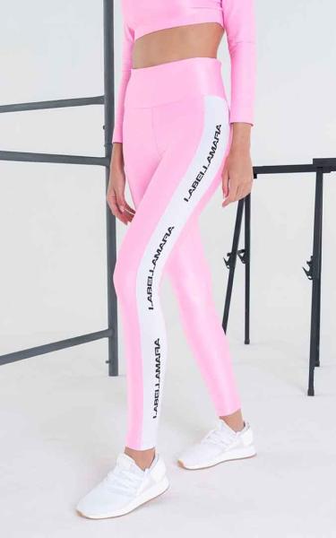 LABELLAMAFIA Dámske legíny Essentials Pink S