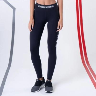 LABELLAMAFIA Dámske legíny Silver Details Black M