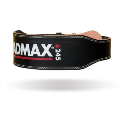 MADMAX Fitness opasok Full Leather Black  M