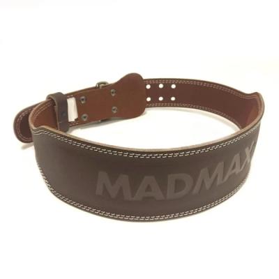 MADMAX Fitness opasok Full Leather Chocolate Brown  M