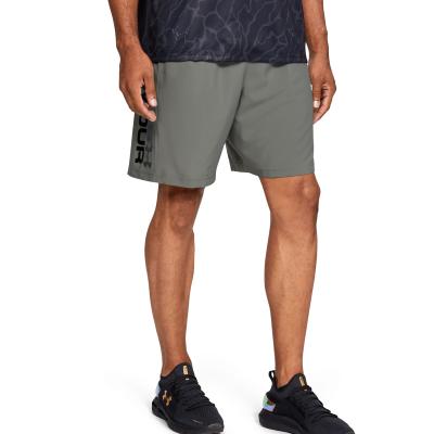 Men´s Shorts Woven Graphic Wordmark Shorts Green  S