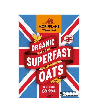 Mornflake Organic Superfast Oats 750 g