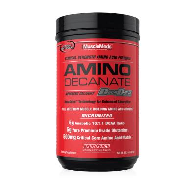 MuscleMeds Amino Decanate 378 g citrus limetka