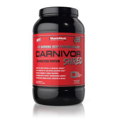 MuscleMeds Carnivor Shred 1036 g čokoláda