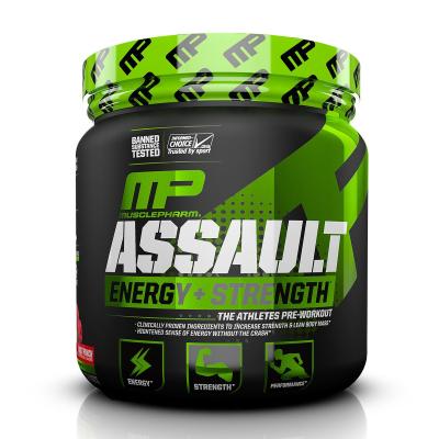 MusclePharm Assault Sport 345 g modrá malina