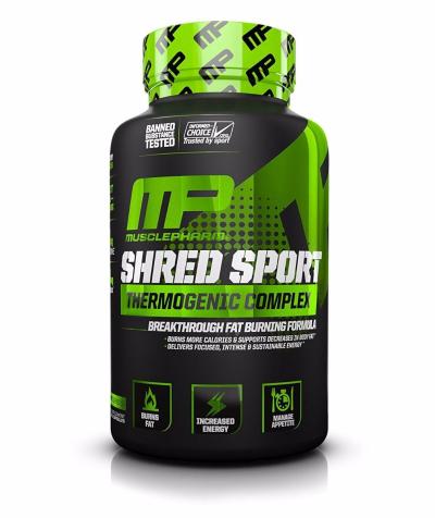 MusclePharm Shred Sport 60 kaps bez príchute