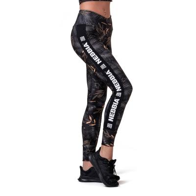 NEBBIA Dámske legíny High Waist Performance Black  XS