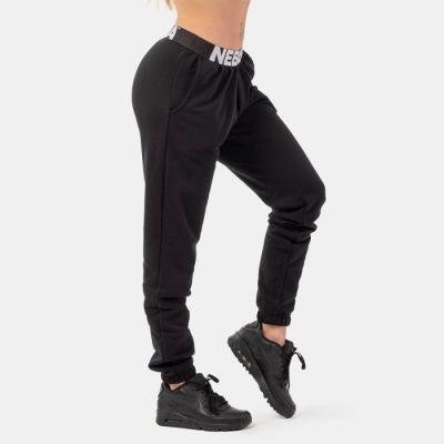 NEBBIA Dámske tepláky Iconic Mid-Waist Black  XS