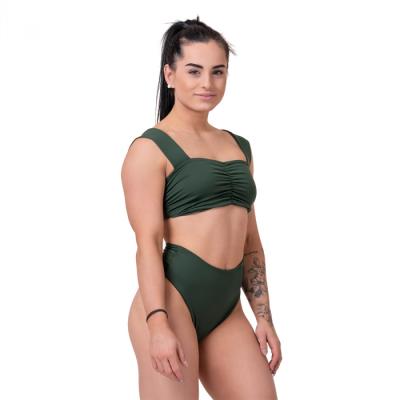 NEBBIA Miami Retro Bikini vrchný diel Green  M