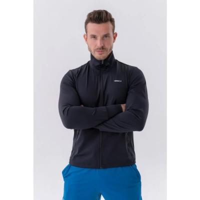 NEBBIA Pánska bunda Zipper Control Black  XLXL