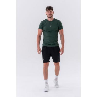 NEBBIA Pánske Tričko Reset Dark Green XXLXXL
