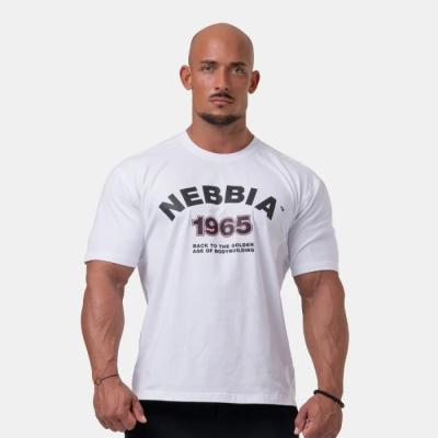 NEBBIA Tricko Golden Era White  L