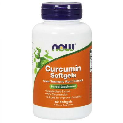 NOW Foods Curcumin Softgels 120 kaps.