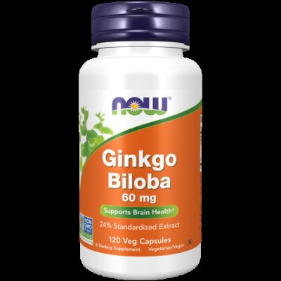 NOW Foods Ginkgo Biloba 60 mg