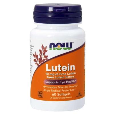 Now Foods Lutein 10 mg 60 kapsúl