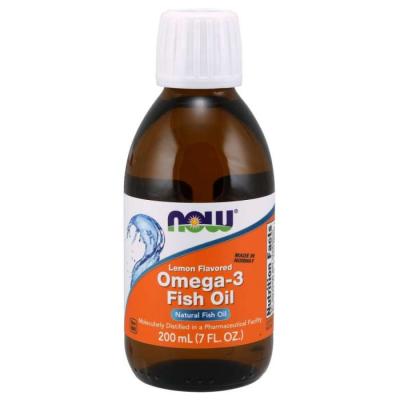 NOW Foods Rybí olej Omega-3 200 ml