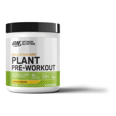 Optimum Nutrition Gold Standard Plant Pre-Workout 240 g citrónová limonáda