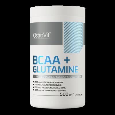 OstroVit BCAA + Glutamine 500 g citrón