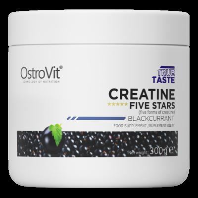 OstroVit Five Stars Kreatín 300 g čierne ríbezle